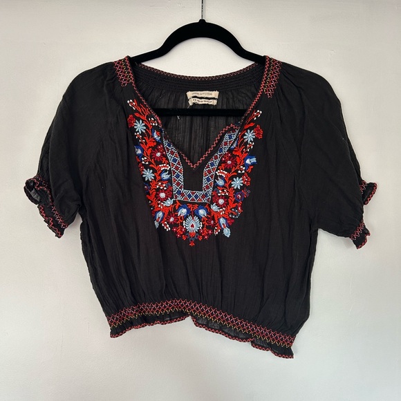 Urban Outfitters Tops - NWOT Urban Outfitters embroidered crop top